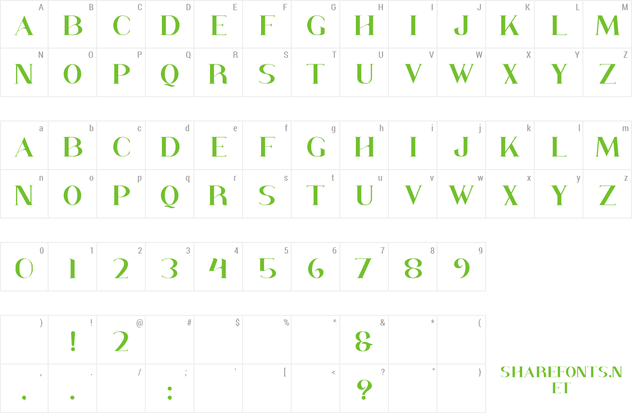 Font Kings Town preview